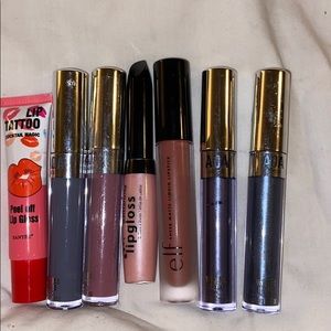 Lip gloss makeup lot